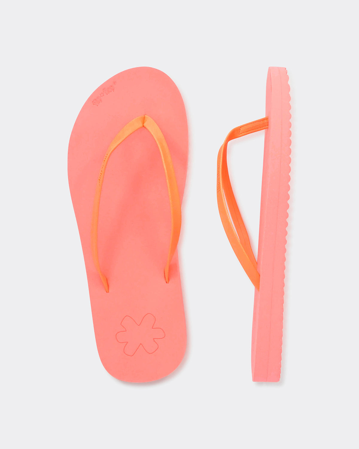 Flip Flop in color neon orange by Flip*Flop Original