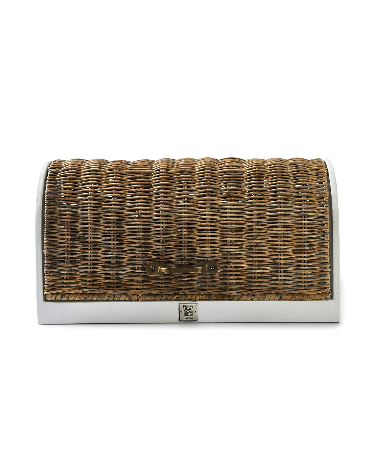 Bread BOX made from Rattan an white painted wood by Riviera Maison