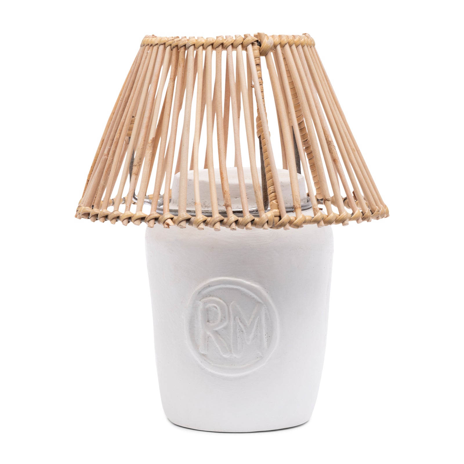 CANDLE HOLDER with a rattan roof by Riviera Maison