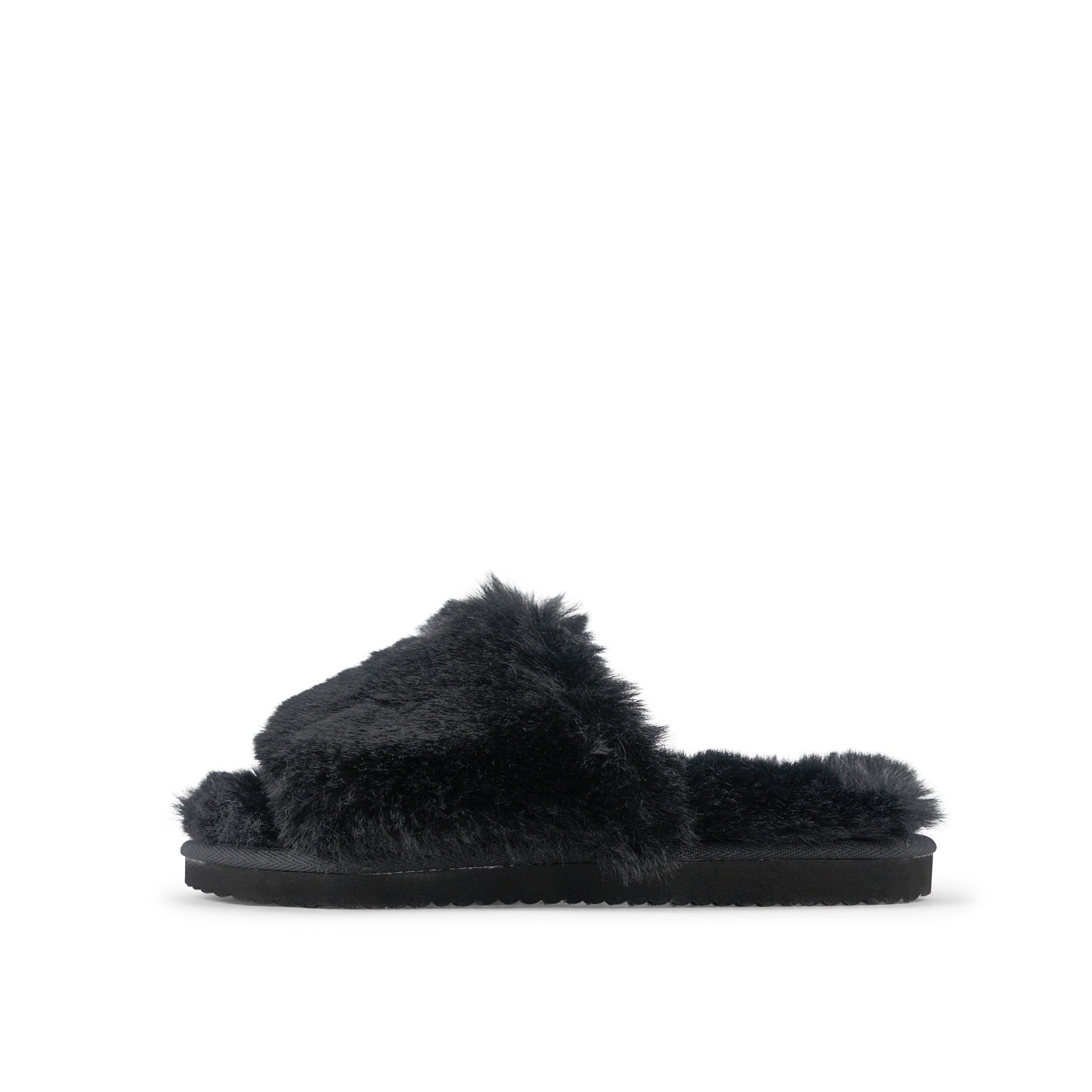 Flip Flop Slipper Fur in color black by Flip*Flop original