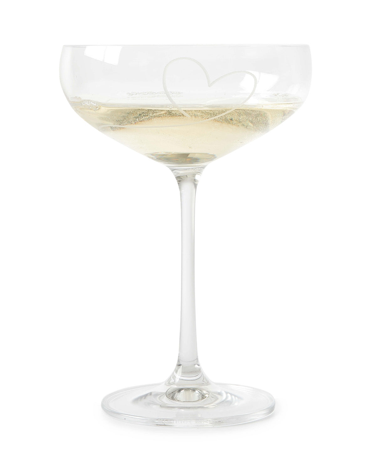 Champagne glass with a little heart by Riviera Maison