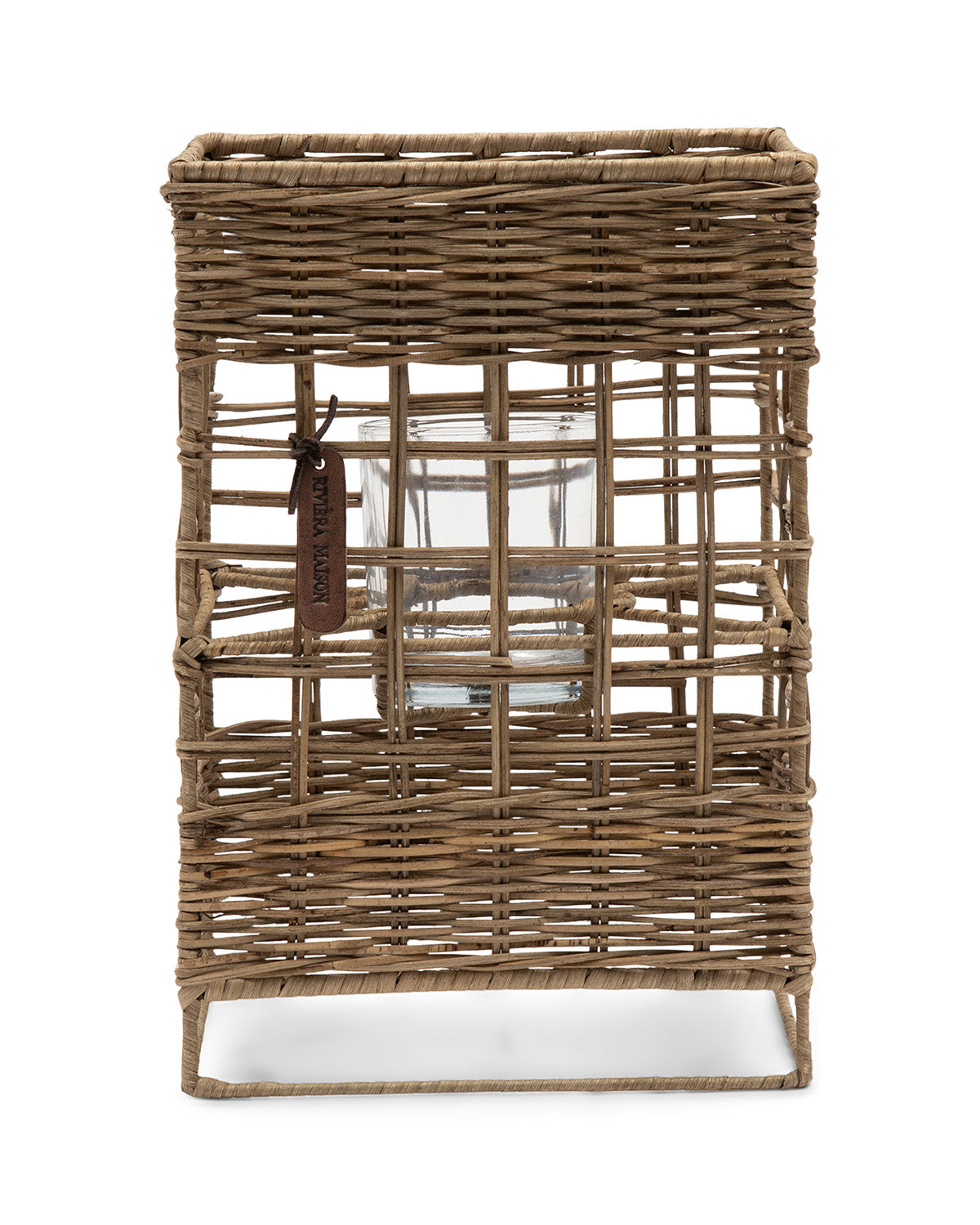 HURRICANE lamp made of woven rustic Rattan by Riviera Maison