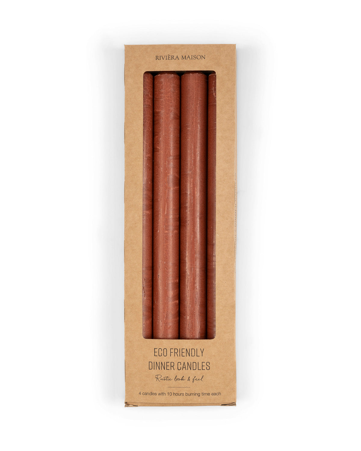 Candle brown set of 4 by Riviera Maison