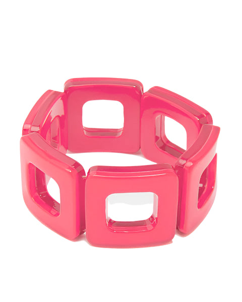 Miranda Bracelet Neon Pink