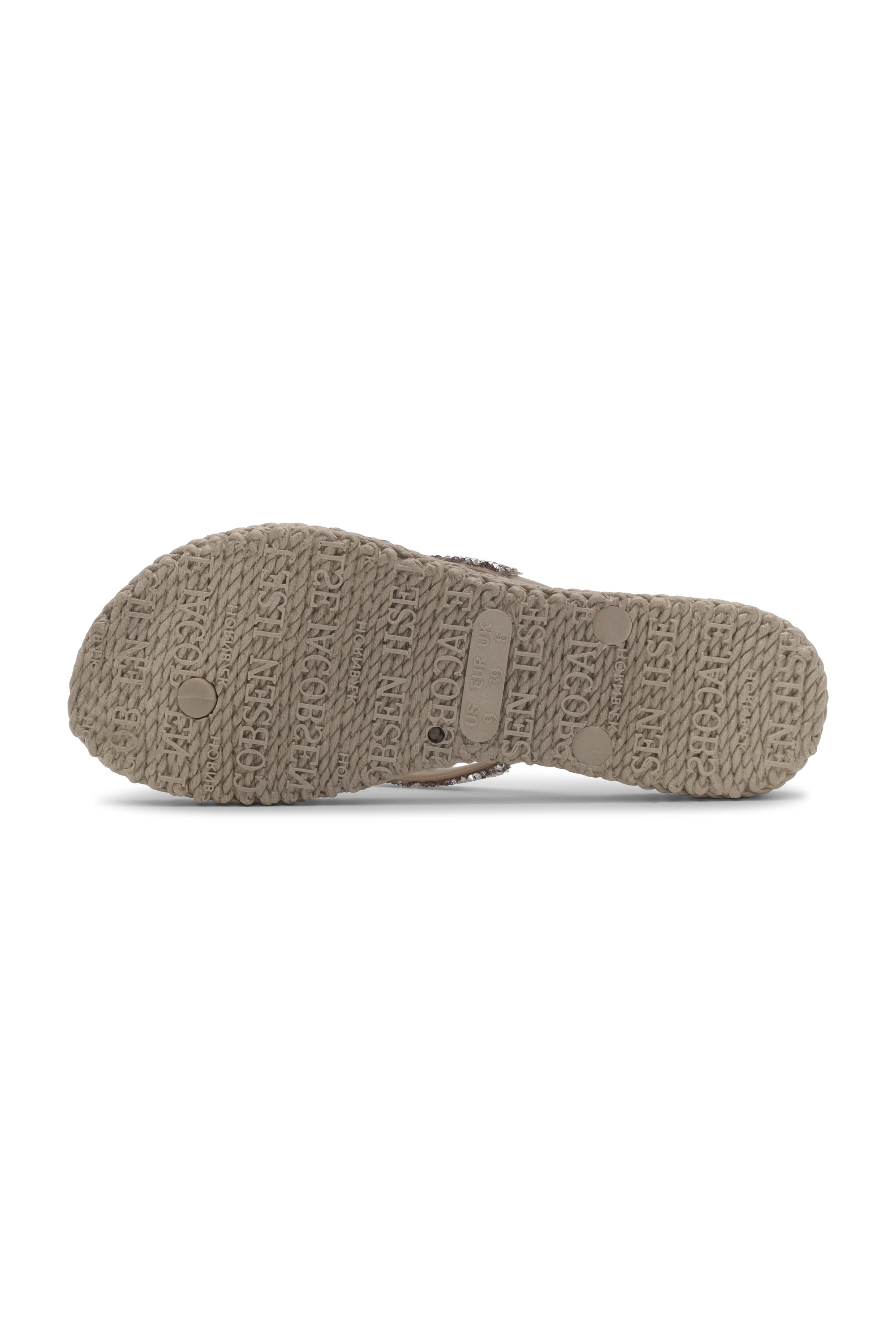 Flip Flop sole in color taupe by Ilse Jacobsen