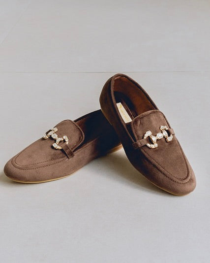 Luxury Velvet Loafers – Mocha