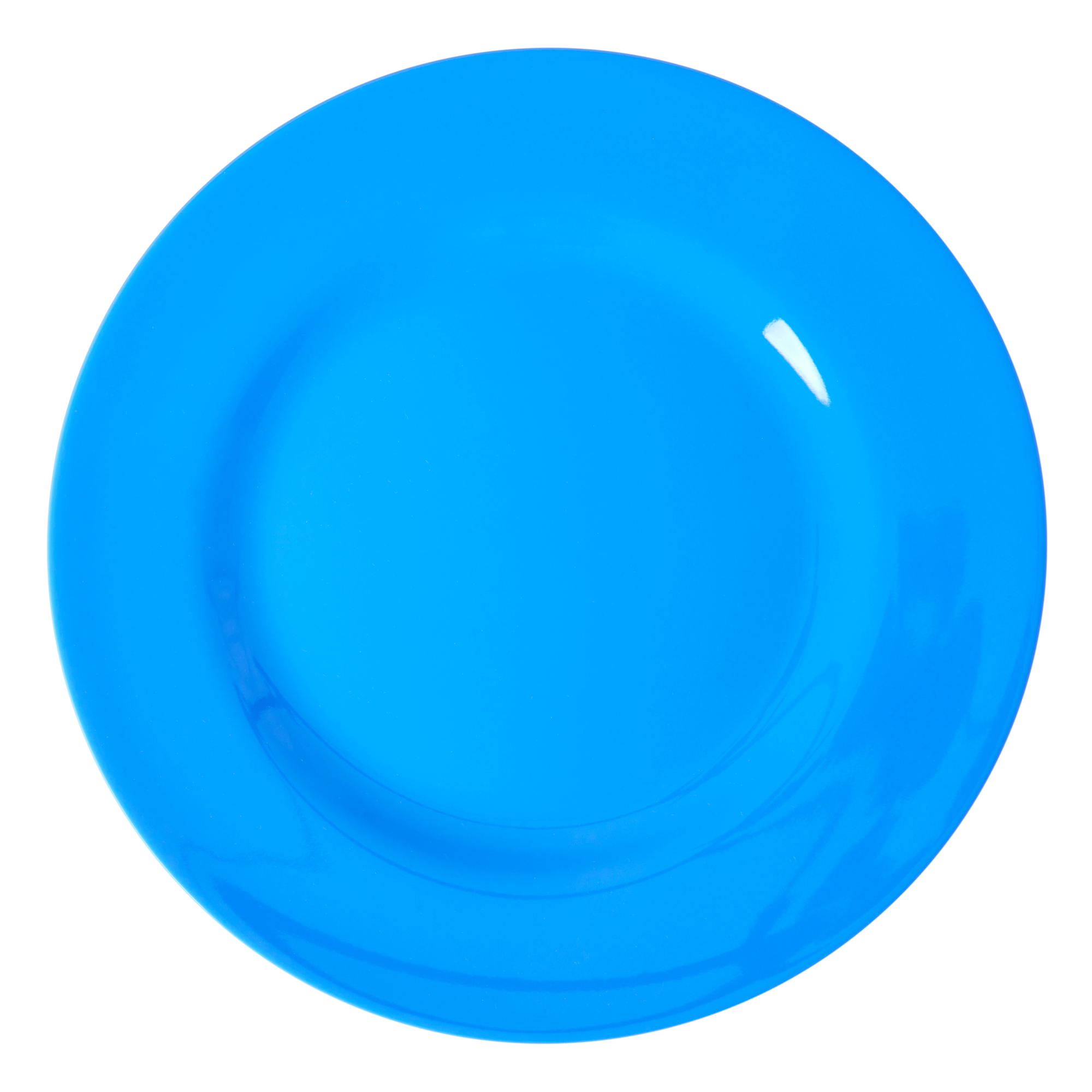 Melamine dinner plate by Rice by Rice in the color light blue