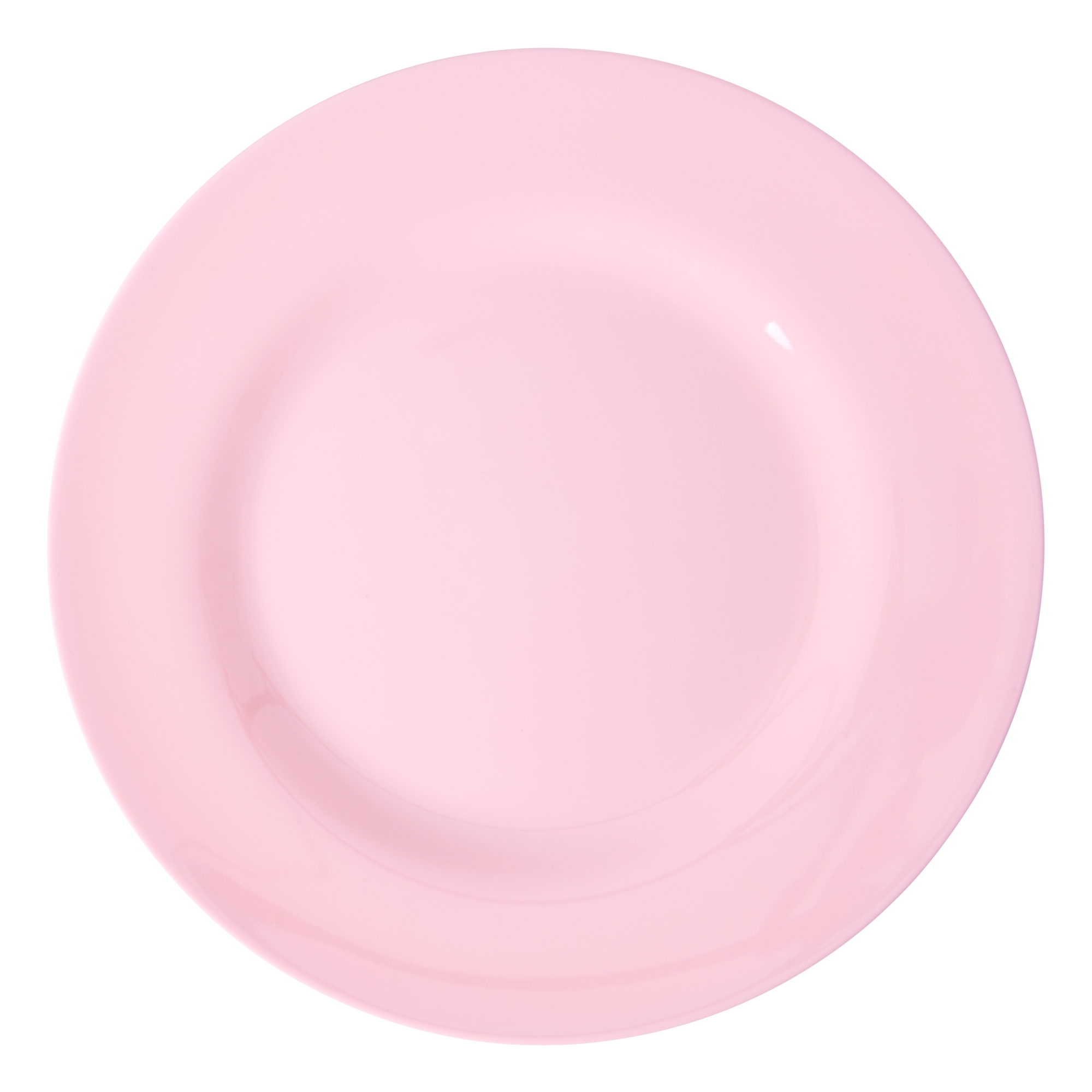 Melamine dinner plate by Rice by Rice in the color rose