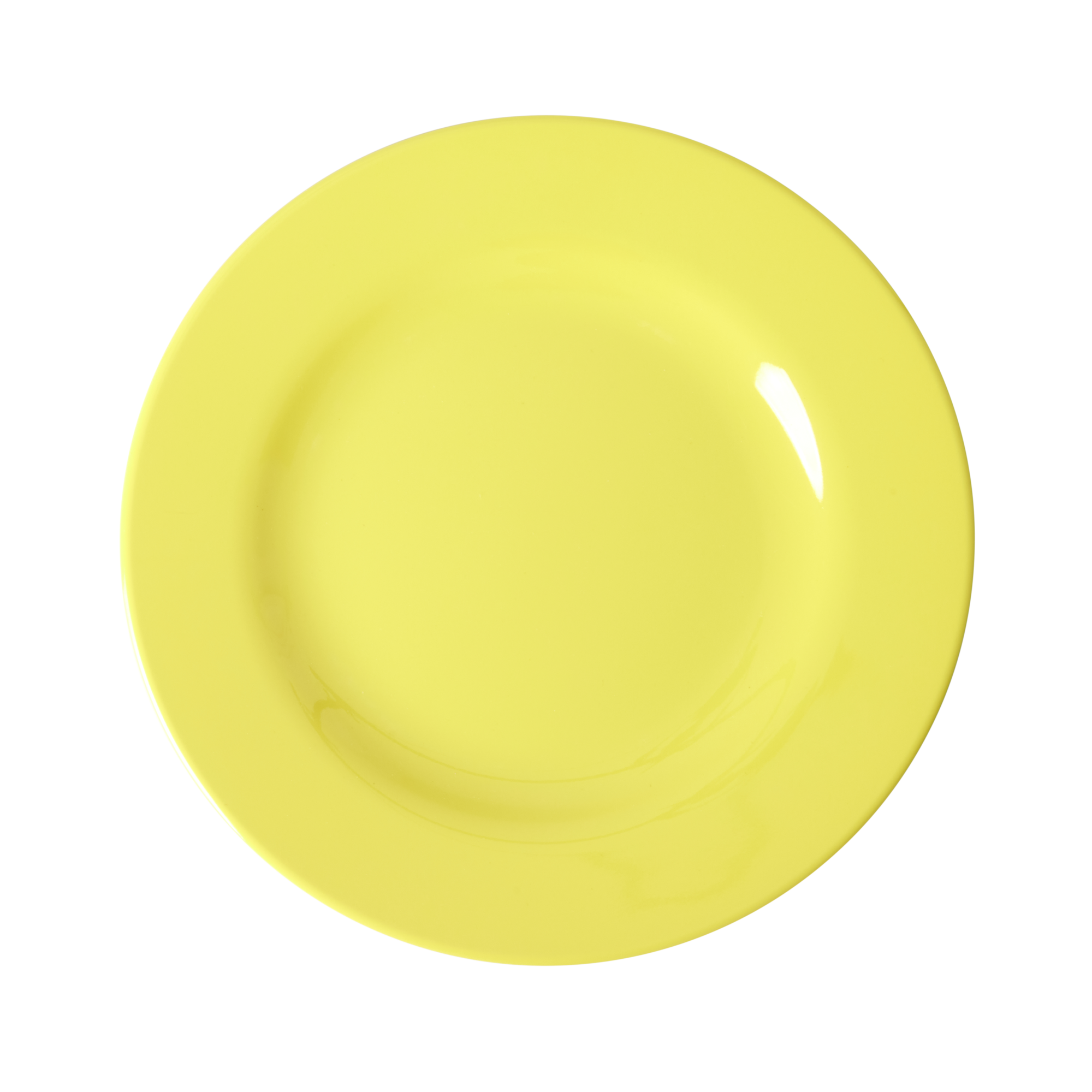 Melamine side plate by Rice by Rice in the color yellow